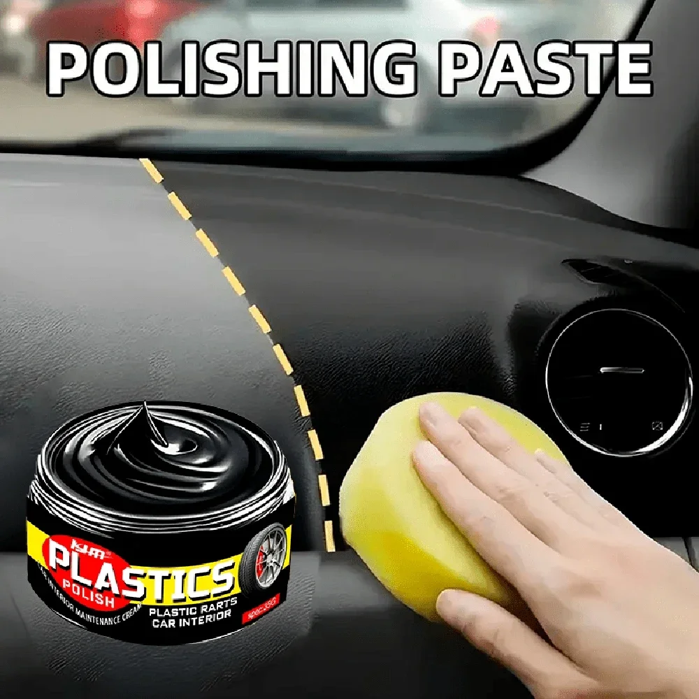KJM Heavy-Duty Plastic & Rubber Repair Kit Durable Long-Lasting Scratch Remover Anti-Crack Anti-Aging Formula for Home And Auto
