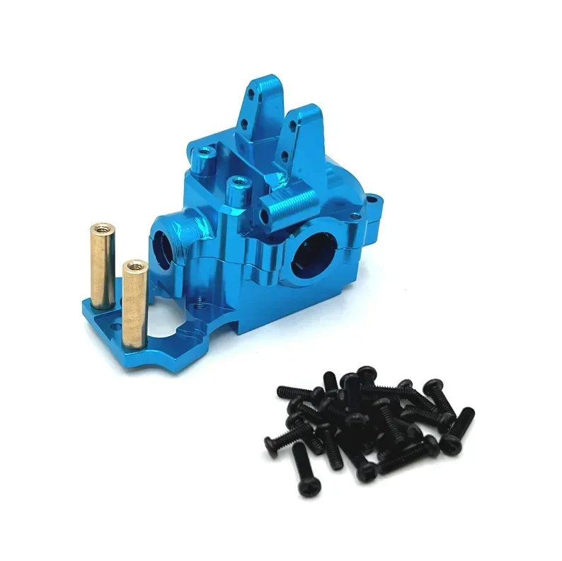 Metal Front Gearbox Habitação, Caixa de engrenagens, Caso do diferencial, 1/14 RC Car Upgrade Parts, MJX Hyper Go, 14209, 14210, 14301, 14302, 14303