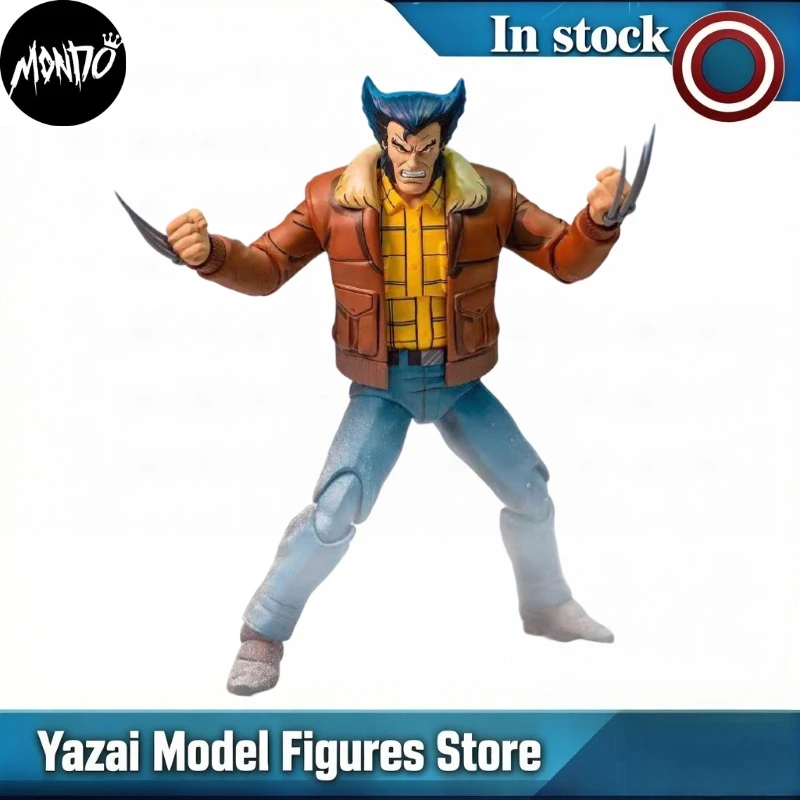 Original Mondo Marvel Legends Series X-MEN THE ANIMATED SERIES WOLVERINE Action Figure Toys Model