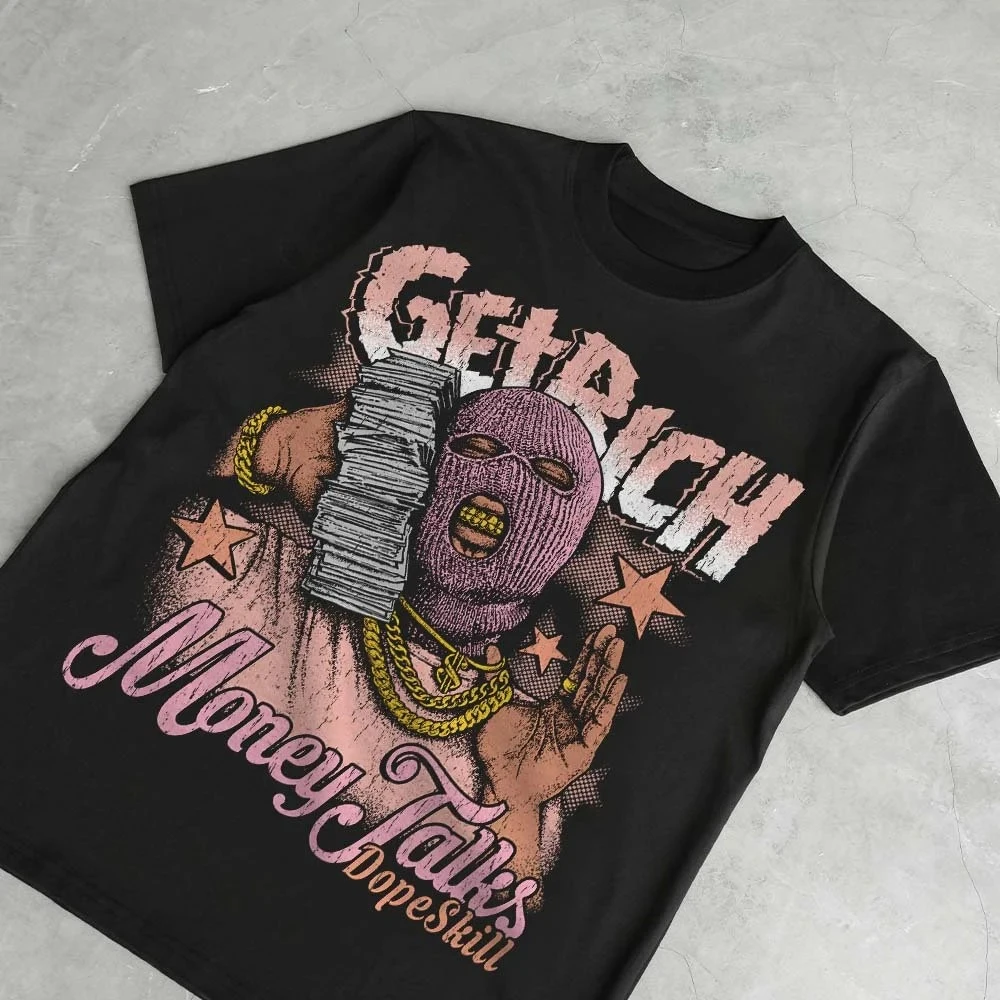 Camiseta gráfica streetwear, camiseta gráfica unisex Legend Pink 11s, camisa DopeSkill para combinar con zapatillas de deporte, camisa de hip hop, gráfico Get Rich