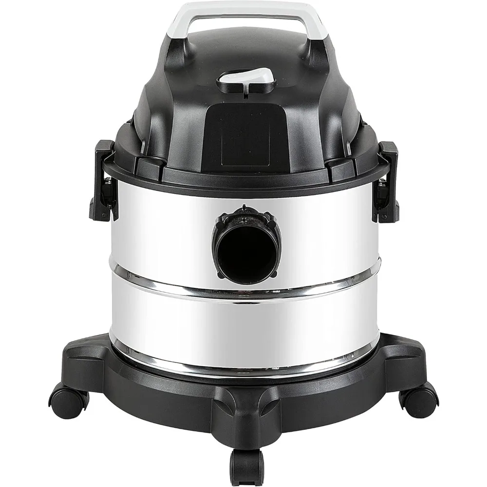 Wet Dry Vacuum Cleaner, 4 gallon Shop, 3 HP Stainless Steel
