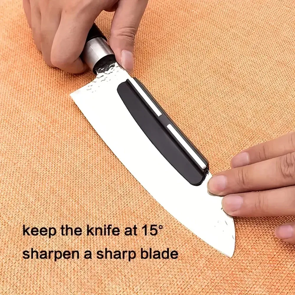 Plastic Ceramics Knives Sharpener Angle Guide Heavy Duty Cutting Tool Sharpen Aid Kitchen Accessories
