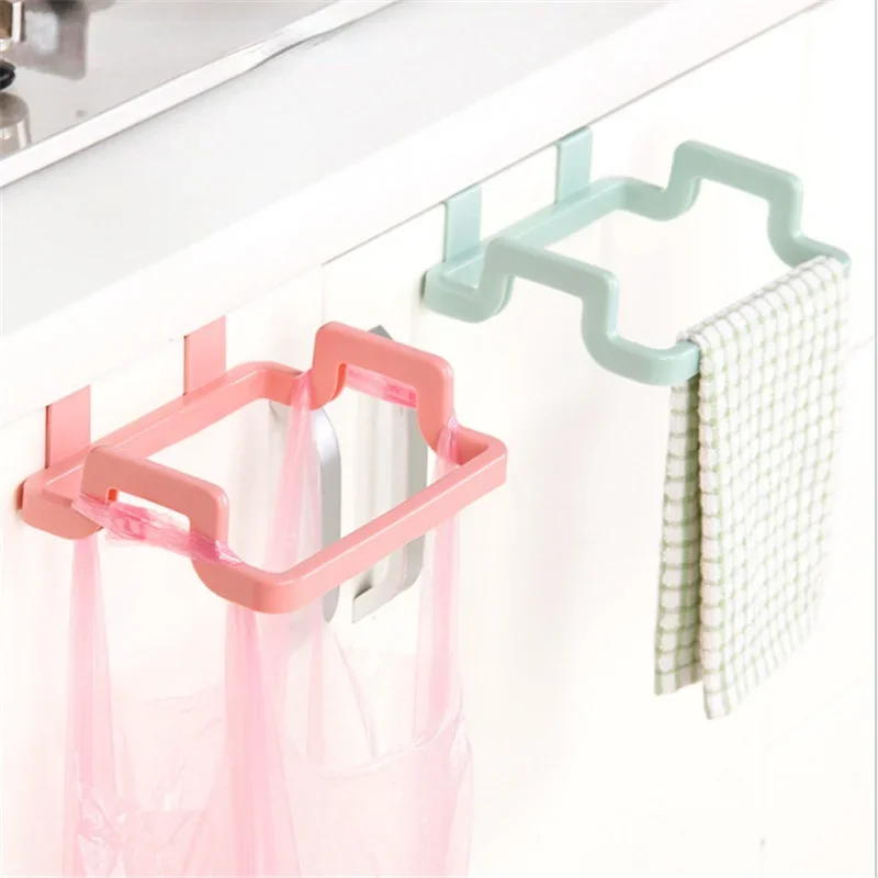 1 hanging portable garbage bag kitchen gadget storage bag rack kitchen accessories household tools vegetable and fruit tools