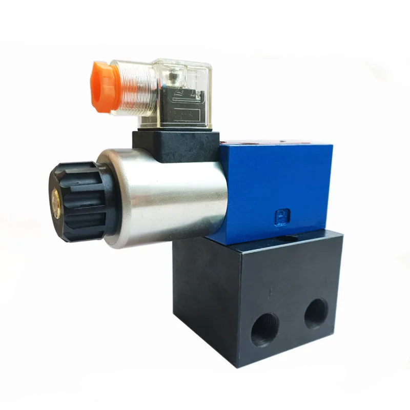 

Hydraulic solenoid valve switch excavator forklift reversing valve two-position four-way 220V 24V 12V accessories