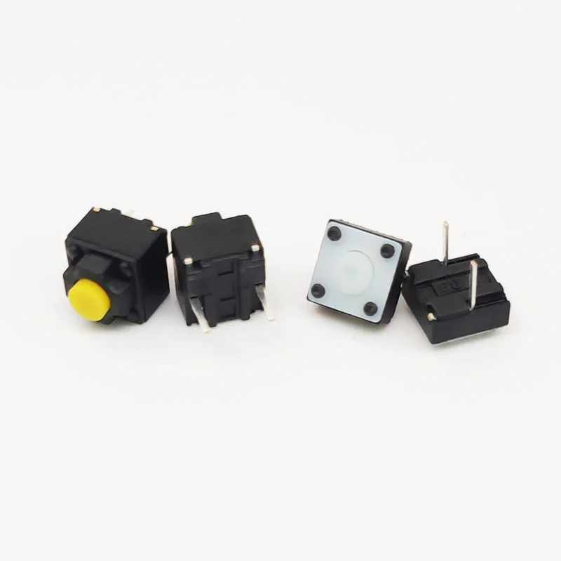 10PCS 6*6*3.5mm/3.8mm/4.3mm/5.0mm/5.5mm/5.7mm/7.3mm  Silent Switch Button Micro Switch