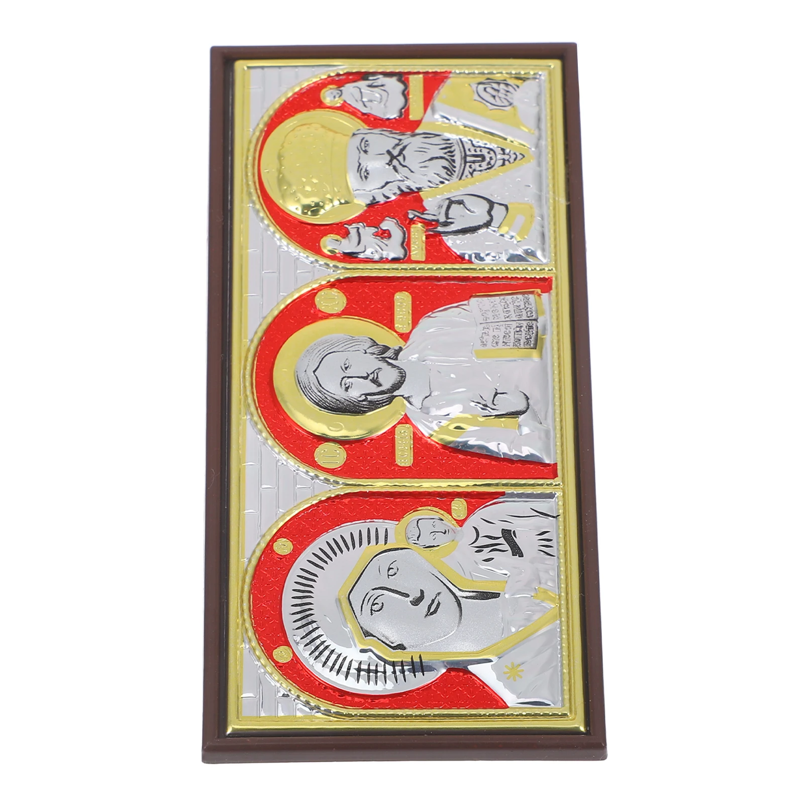 

Christmas Table Centerpiece Aluminum Foil Ornament Home Decoration Festive Joy Christmas Table Sign Craft Ornament