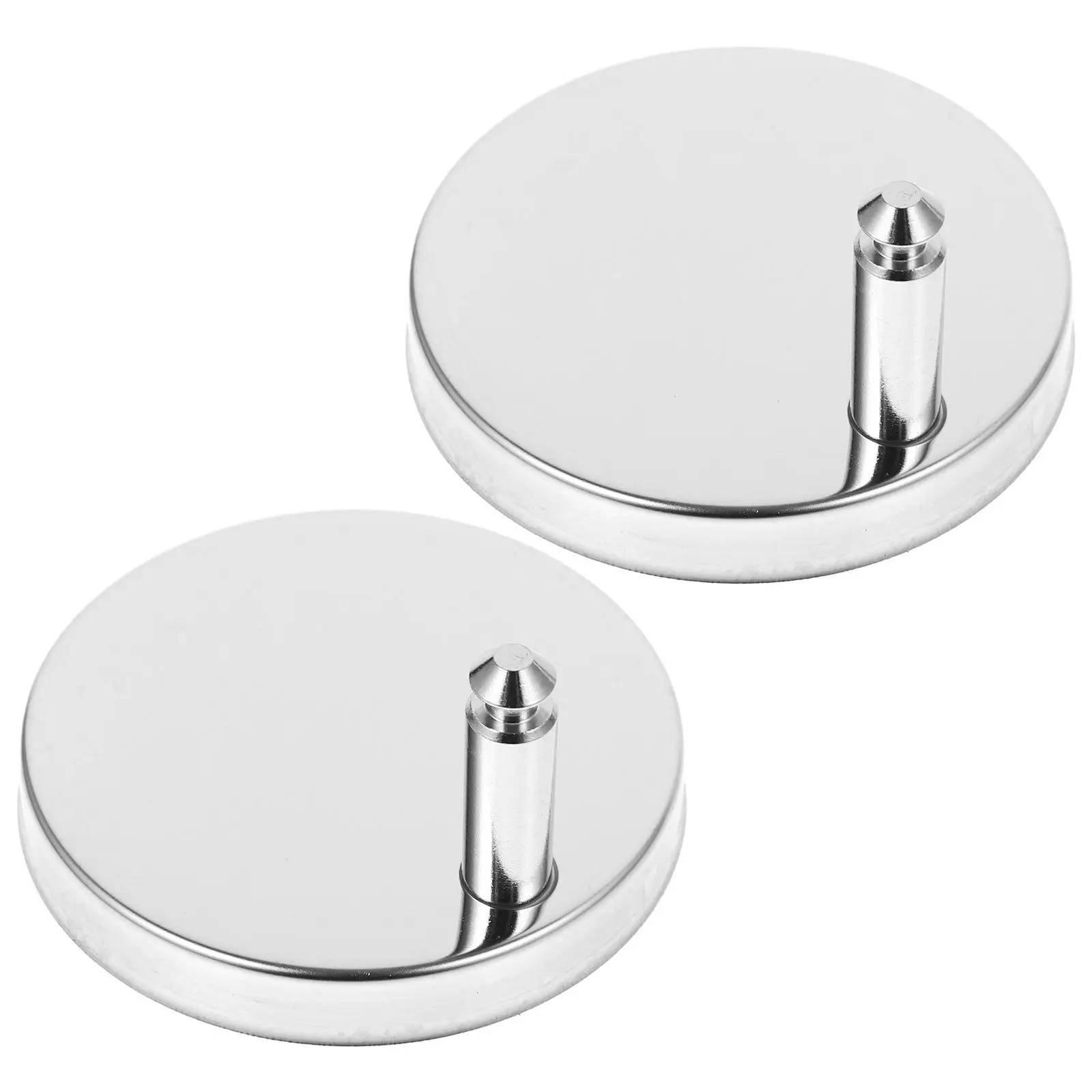 

2Sets Toilet Seat Accessories Robust Stainless Steel Hinge Set for Secure Toilet Seat Cover Mounting Easy Replace Long Term Use