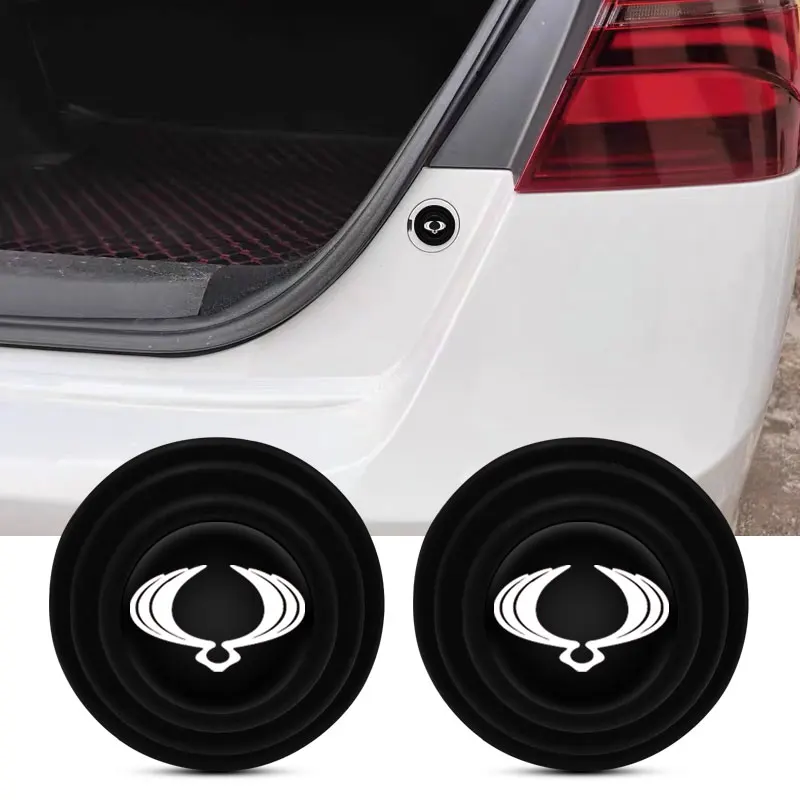 4Pcs Car Door Shock Trunk protection pad Auto accessories For SsangYong Kyron Rexton G4 2 Tivolan Actyon Korando Musso Car Goods