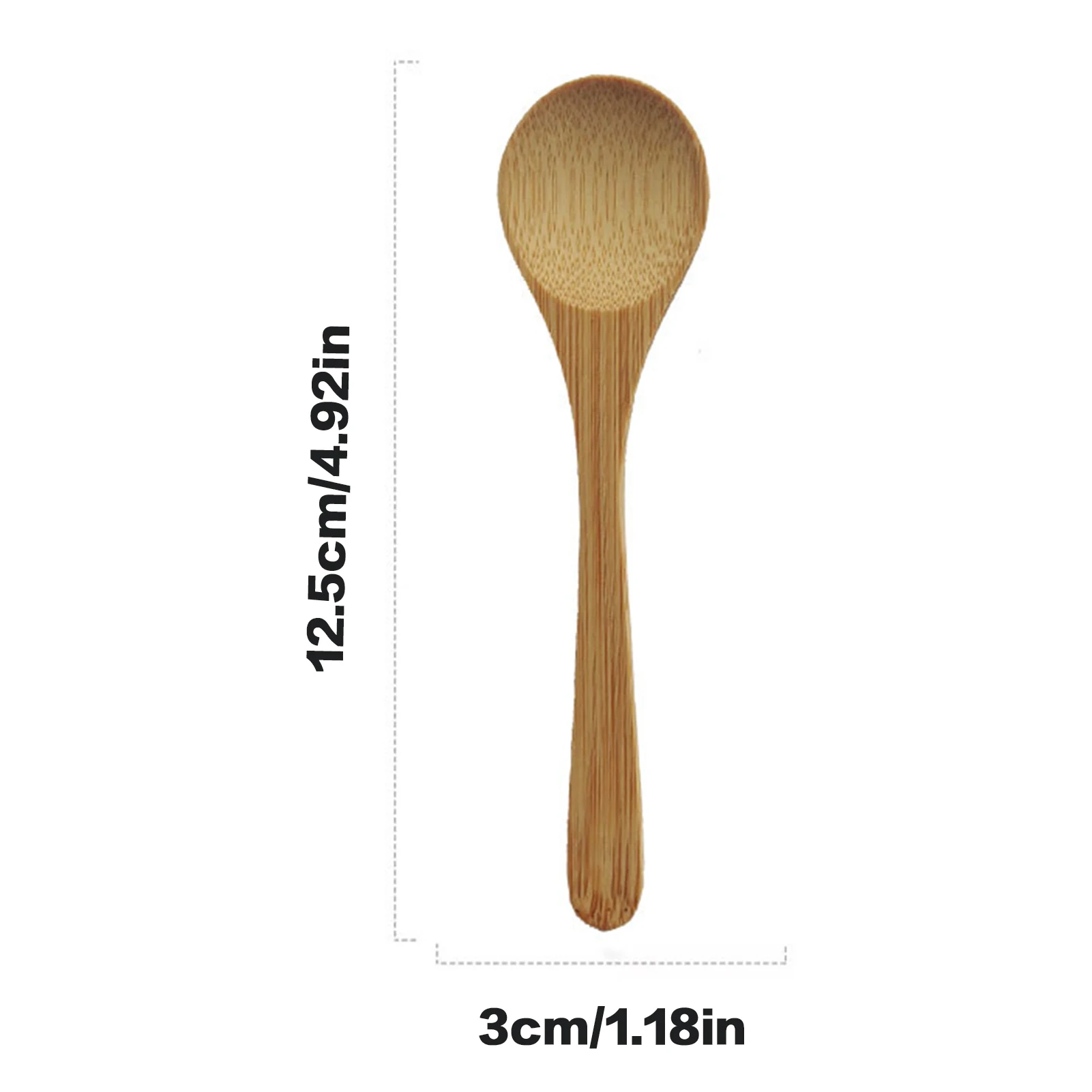 Wooden Long Handle Honey Spoons Wooden Cocktail Stirring Spoons for Dessert Shop Coffee Shop UD88