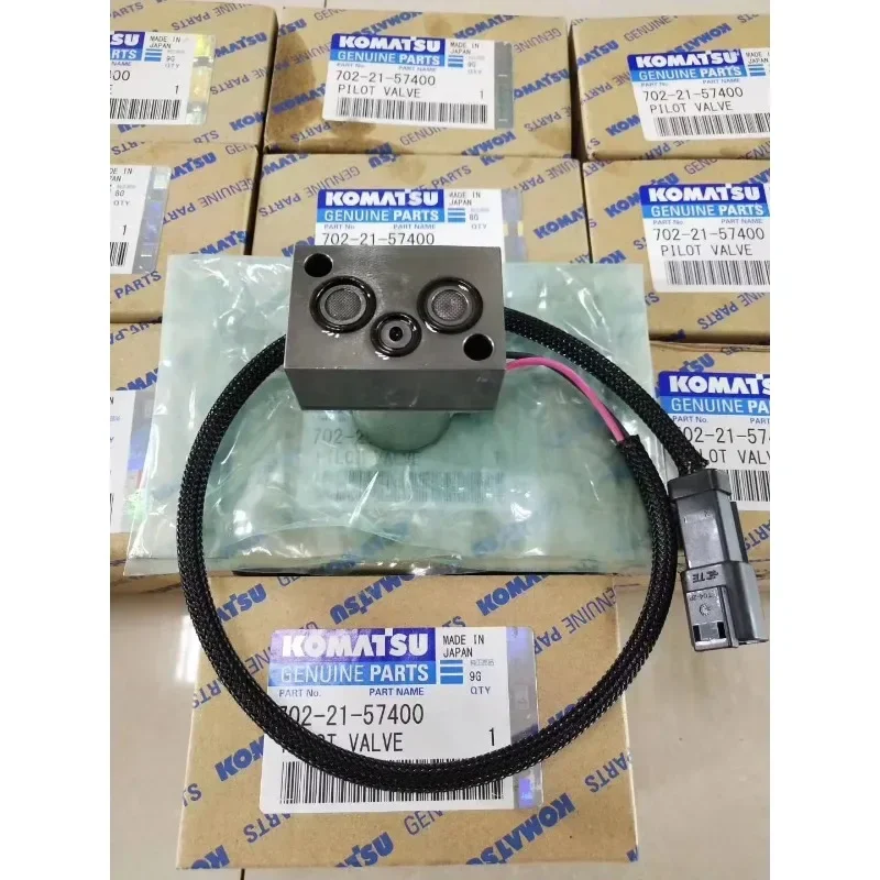 

HIGH QUALITY 702-21-57400 7022157400 For KOMATSU PC200-7 PC220 240 260-7 PC200-8 SOLENOID VALVE Hydraulic Pump Solenoid Valve