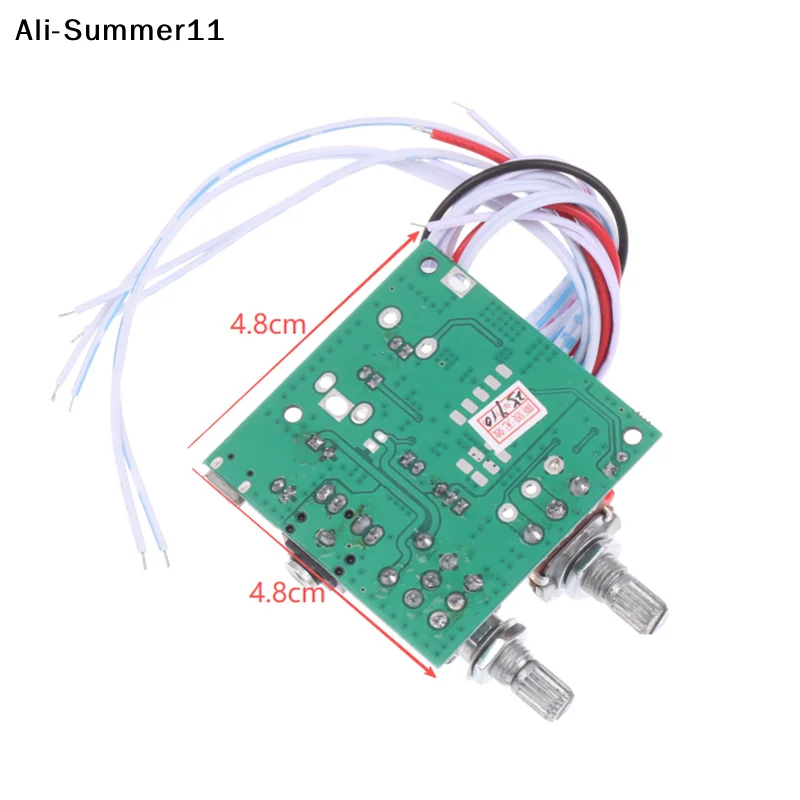 【Wq0】【A0】()1Stk 2025 Neues Design 2.1 Leistungsverstärker-Platine Multifunktionale Leistungsverstärker-Platine 5V20W Audio-Verstärker