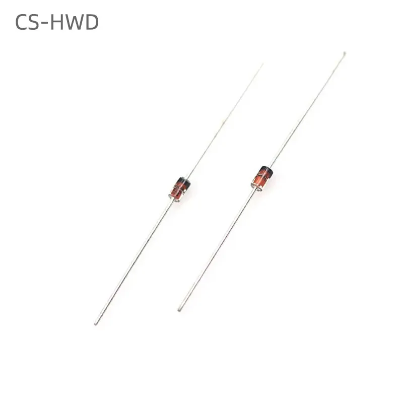 50pcs 1W Zener Diode DO-41 3V3 3V9 4V7 5V1 10V 12V 15V 18V 20V 22V 27V 30V 33V 39V 43V 47V 75V 1N4732A 1N4742A 1N4744A 1N4752A