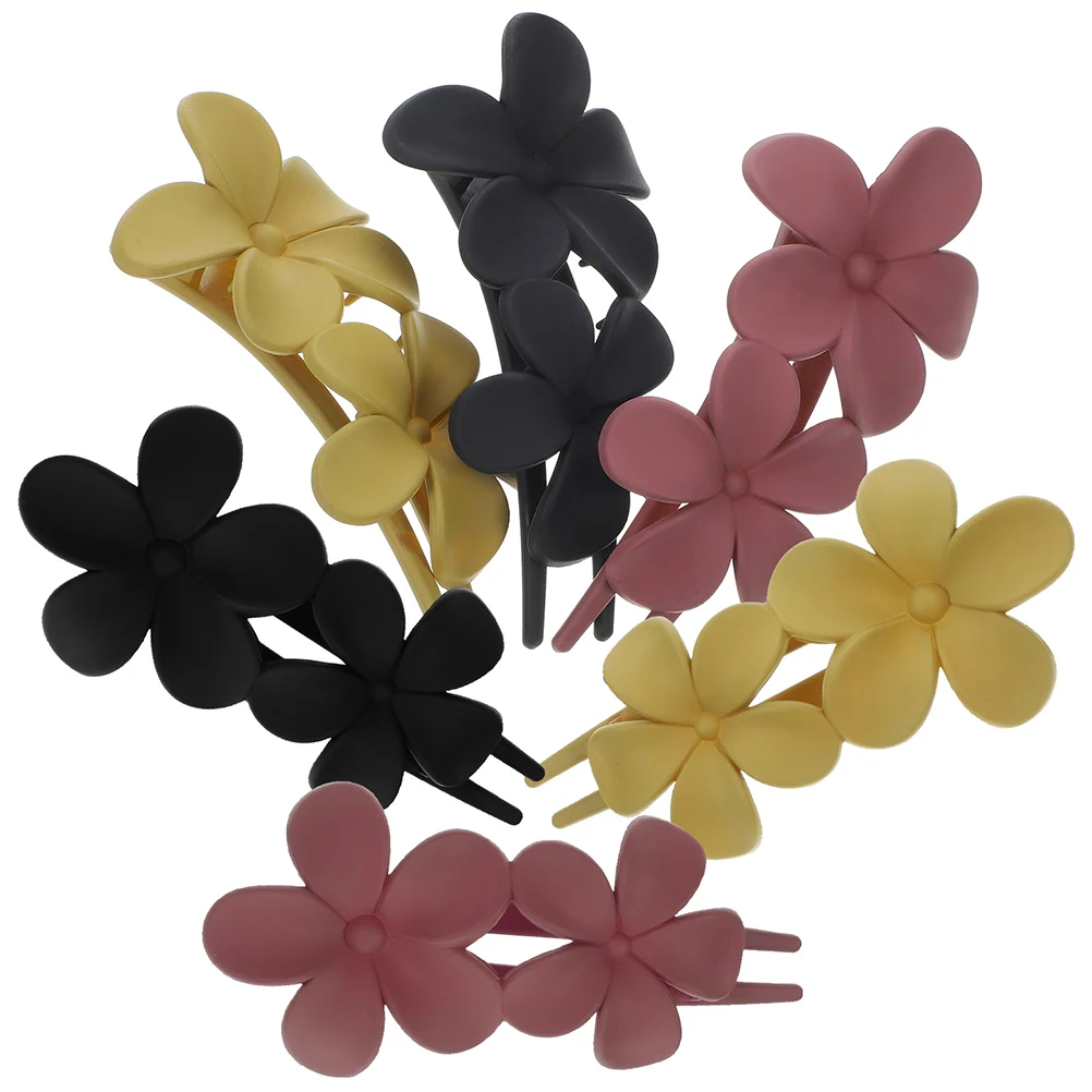 

6Pcs Flower Hair Clips Non-Slip Hair Clamps Elegant Floral Barrettes Perfect for Weddings Parties Everyday Wear