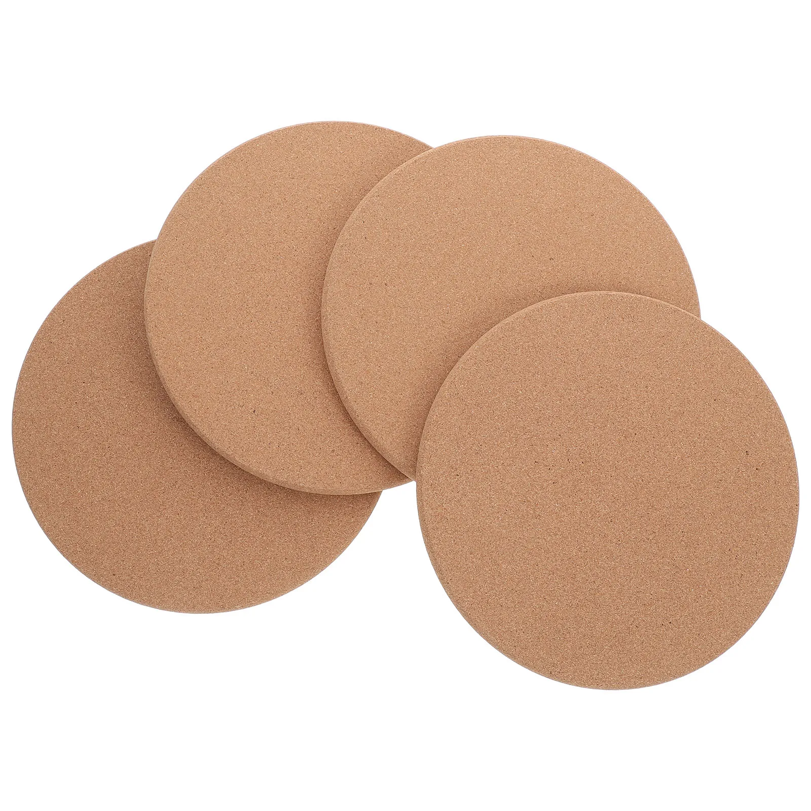 

4 PCS Cork Pot Holders Trivets for Baking Dishes Table Kitchen Accessories Square