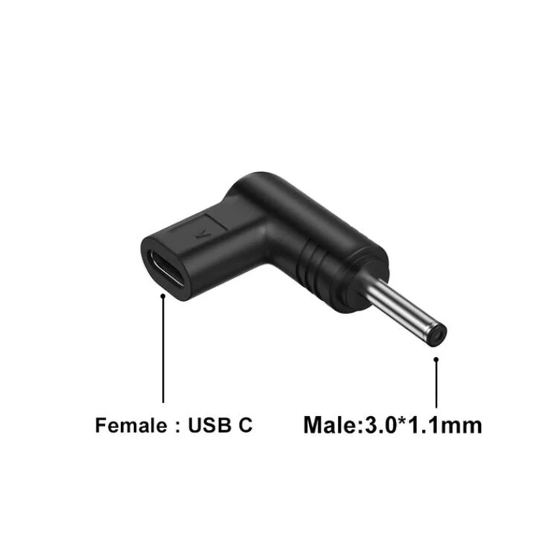 12V 15V 19,5V USB C Typ C PD zu DC Power Adapter Universal 3,5*1,35 5,5*2,5mm DC Jack Stecker Stecker für Router Tablet Kamera