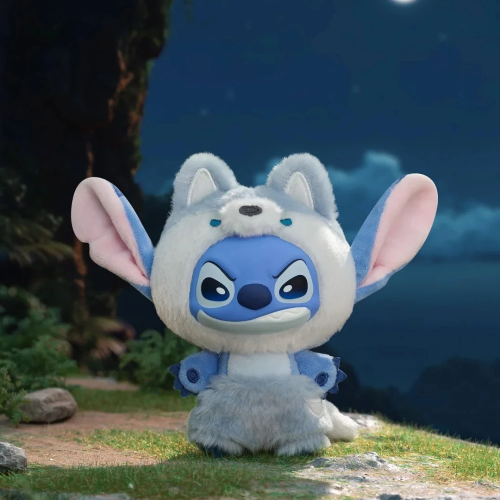 Новая серия Stitch Wild Animals, слепая коробка, милые коллекционные игрушки, виниловая фигурка аниме, плюшевая загадочная коробка, украшение, куклы, подарок
