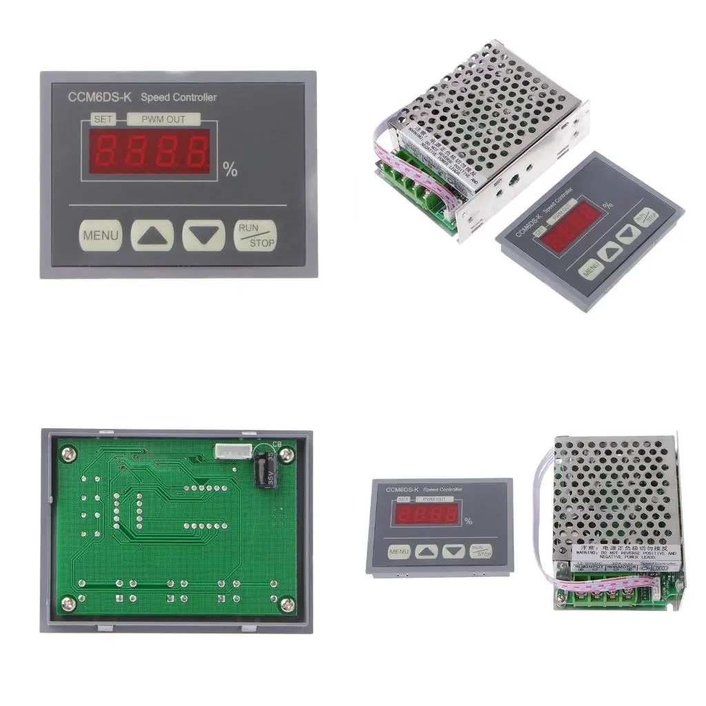 

12-80V PWM 30A for DC Motor Speed Controller Governor With Digital Display Panel high quality