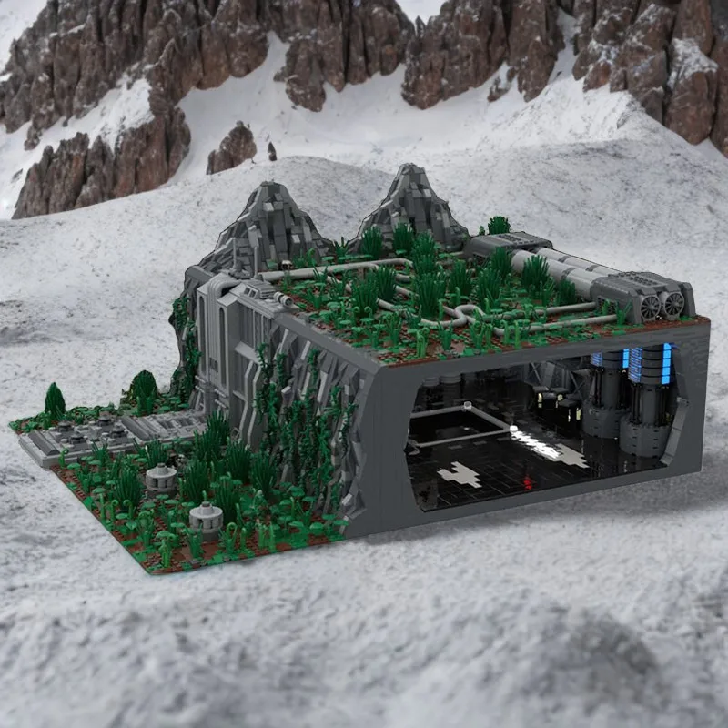 

7176PCS MOC Star batter Underground Imperial Base Building Blocks Set, Exquisite Details, Creative DIY, Collector's Model