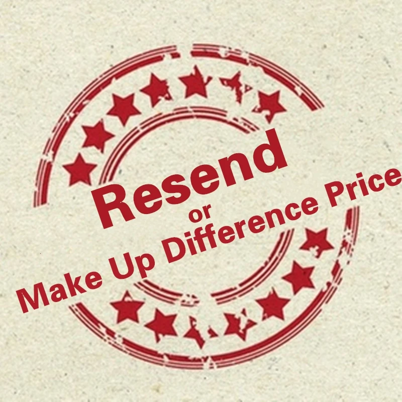 

Only For Resend Or Make Up The Difference price . Please contact before purchase .