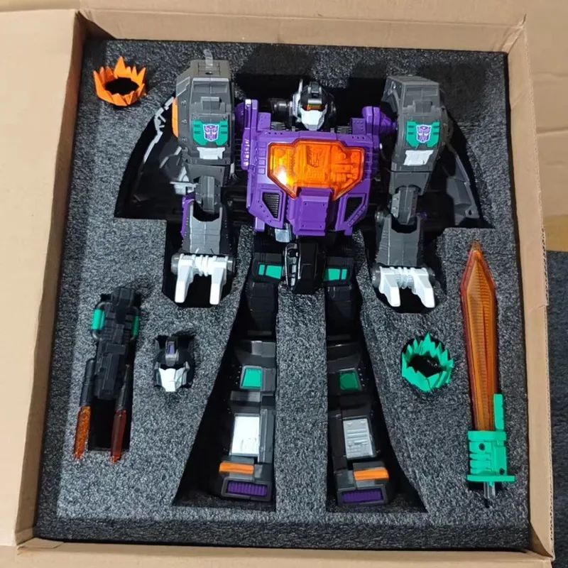 Killing-Spiegel KO MP08 MP-08 G1 Transformation Shattered Glass Leader Class Grimlock Dinosaurier Roboter Mobile Doll Collection Spielzeug