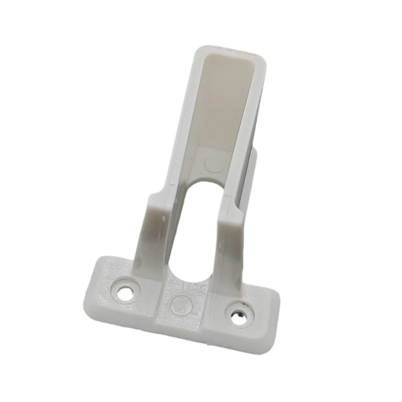 Closet Rod End Supports with Mounting Screws Curtain Flange Rod Holder Accessories Opening Flange Rod Bracket