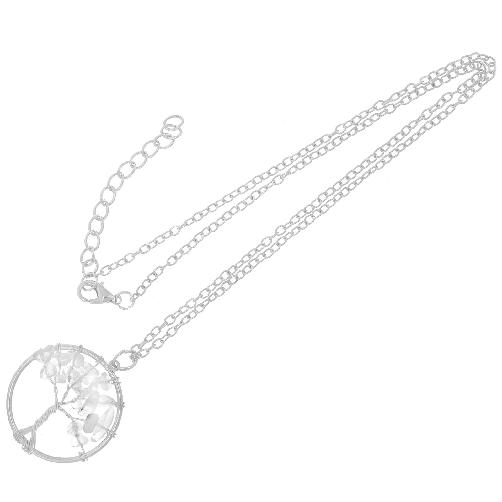 

Crystal Shards Pendant Tree Hanging Ornament Car Interior Decor Durable Zinc Alloy Calming Effect Gift Tree Hanging Ornament