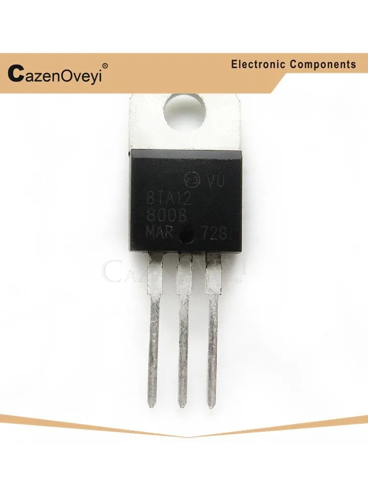 Hot sales 10pcs/lot BTA12-800B BTA12-800 TO220 BTA12 12-800B new original In Stock