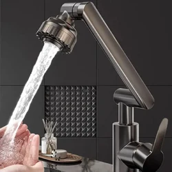 Hot And Cold Dual-Purpose Universal Faucet 1080° Rotation Basin Faucet Multi-function Stream Sprayer Mixer Wash Tap For Bathroom