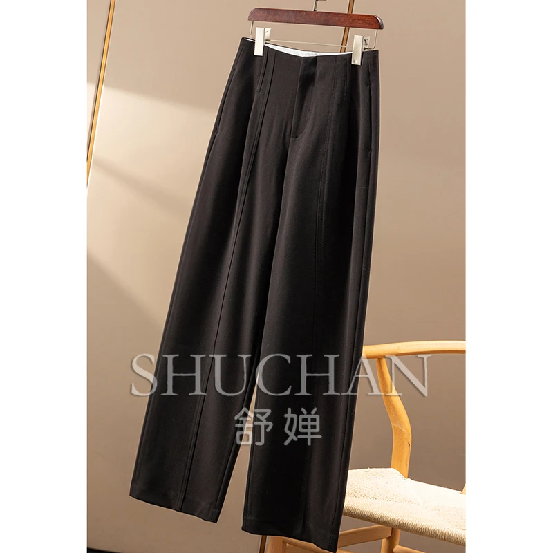 Early Autumn of The Ark with Wool Straight Wide-leg Trousers Women's 18E3  Pantalones De Mujer