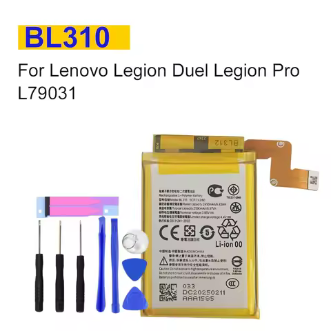 For Lenovo Legion Duel Legion Pro L79031 BL310 2590mah Mobile Phone Battery