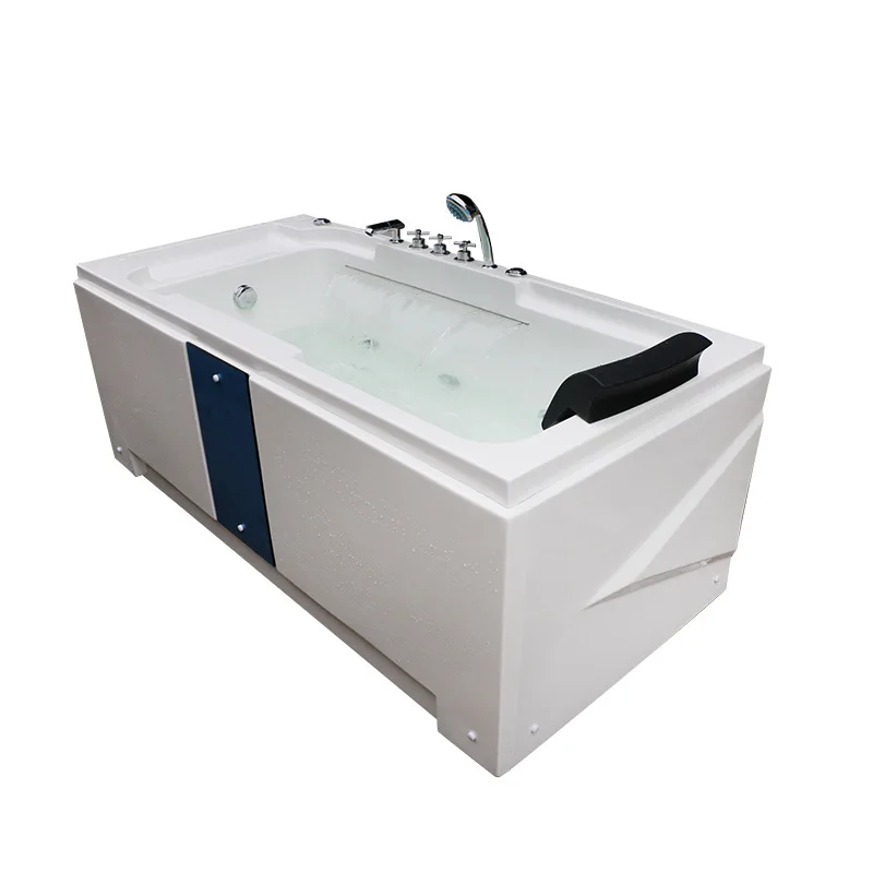 

[New product launch] Acrylic bathtub, simple and comfortable massage cylinder, bathtub R8740