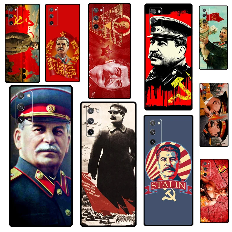 USSR CCCP Stalin Case For Samsung Galaxy S26 Ultra S25 S23 S22 S21 S24 Ultra Plus S10 S20 FE S25 FE Back Cover