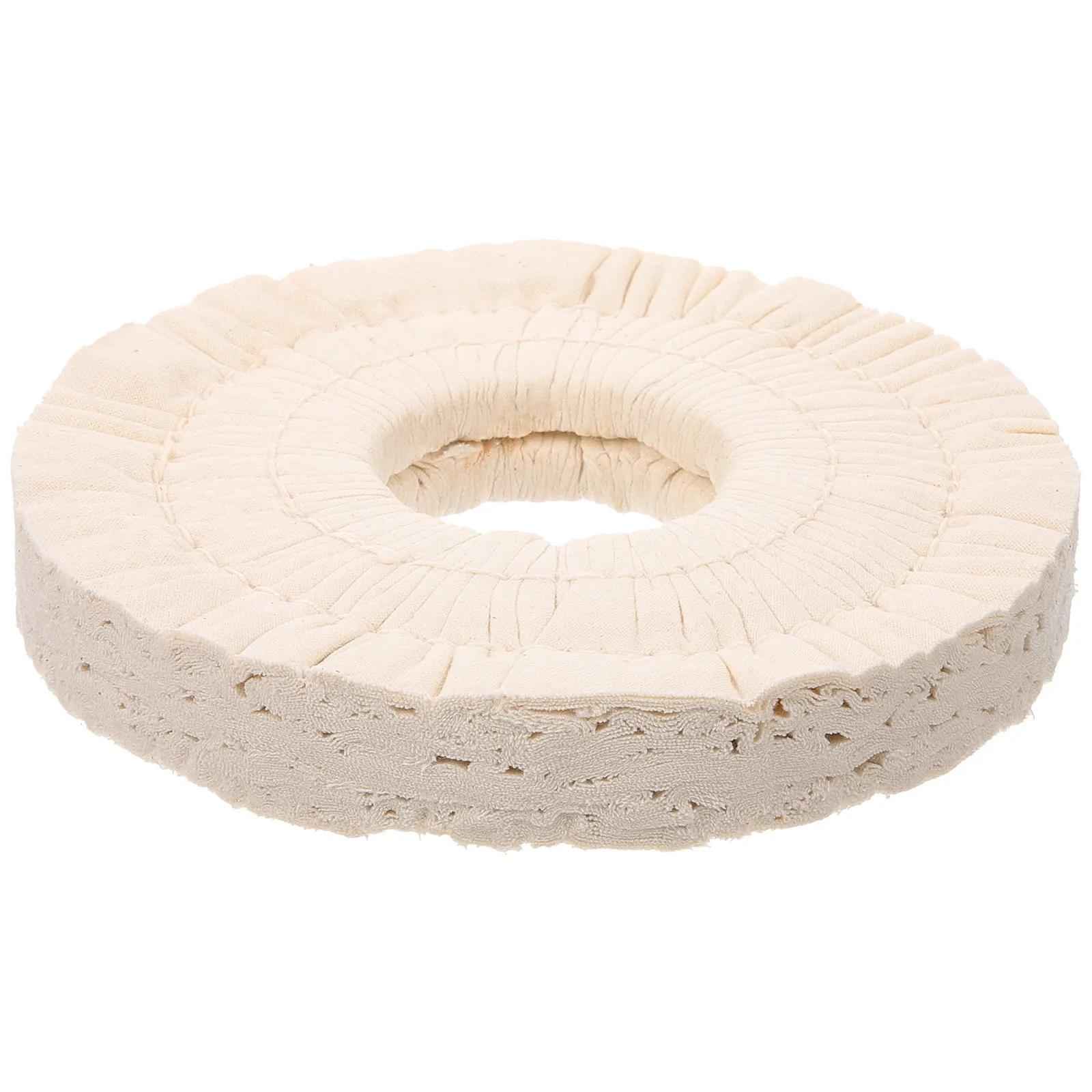 Polishing Cloth Wheel 150x50x25mm Non-woven Fabric Edge Banding Machine Buffing Wheel Cloth Replacement Accessories Practical