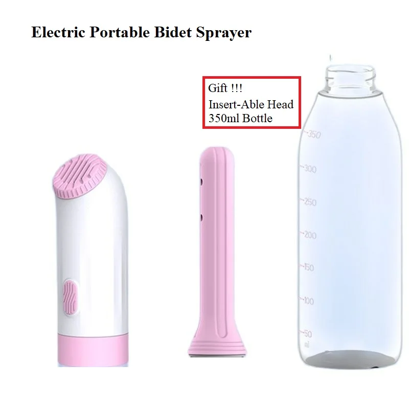 

Travel Cleaning Portable Automatic Electric Bidet Sprayer Travel Shower Spray USB Feminine Baby Personal Cleaner Hygiene