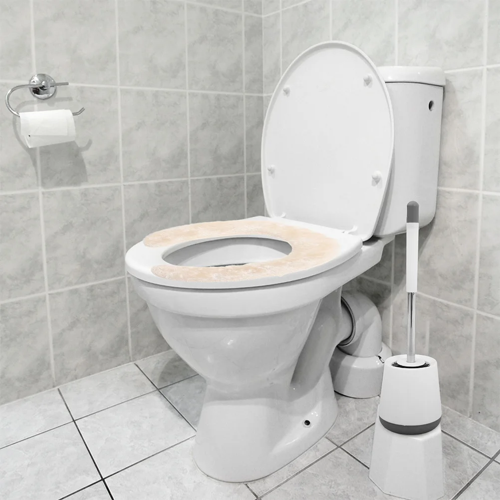 Cojín cómodo para asiento de inodoro para niños pequeños, funda de cojín suave, accesorio de baño cálido para niños, asiento de inodoro lavable reutilizable, 2 uds.