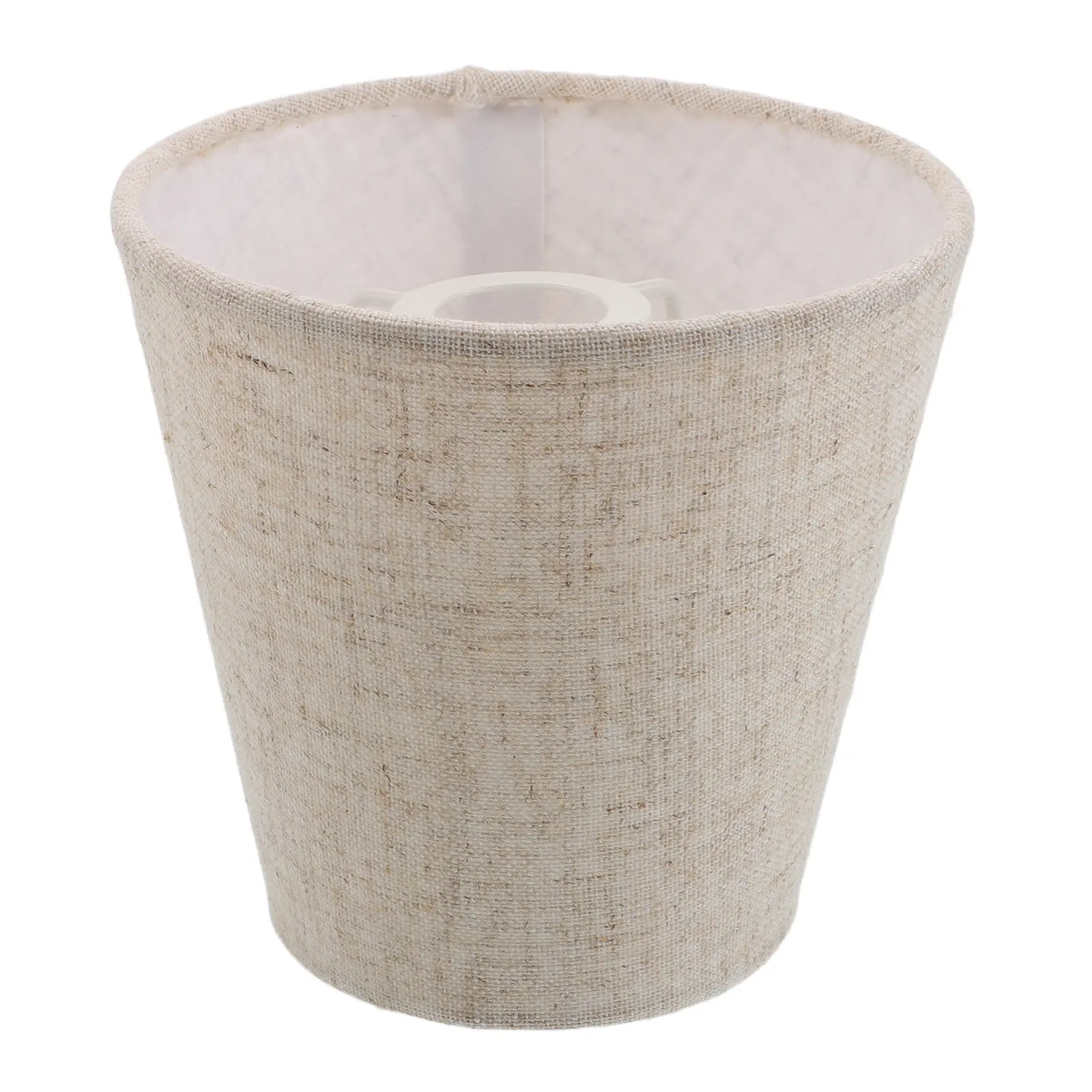 

Faux Linen Cone Lampshade Modern Fabric Light Cover for Bedroom Living Room Restaurant Pendant Chandelier Wall Sconce Lamp