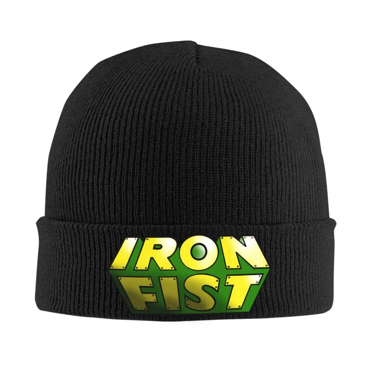 Bonnet Hats Marvels Iron Fist Men Women's Thin Hat Sign Autumn Spring Warm Cap Hip Hop Skullies Beanies Caps