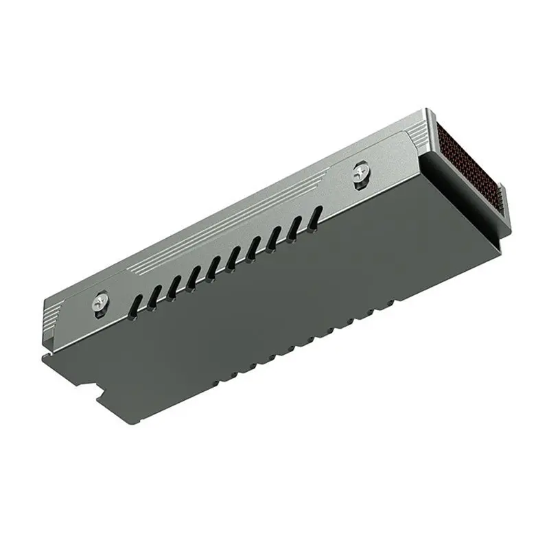 TEUCER M. 2 NVME SSD Cooling Solution-Copper Fins Heatsink With Aluminum Frame Passive Heat Sink Thermal Pad Performance