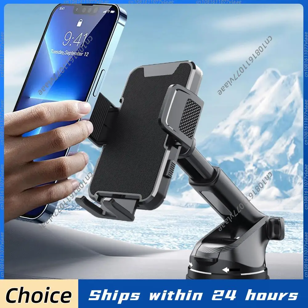 

Gravity Sucker Car Phone Holder 360° Rotation Cell Phone Support Universal Auto Smartphone Stand for Cellphones 4.7-7.9Inch