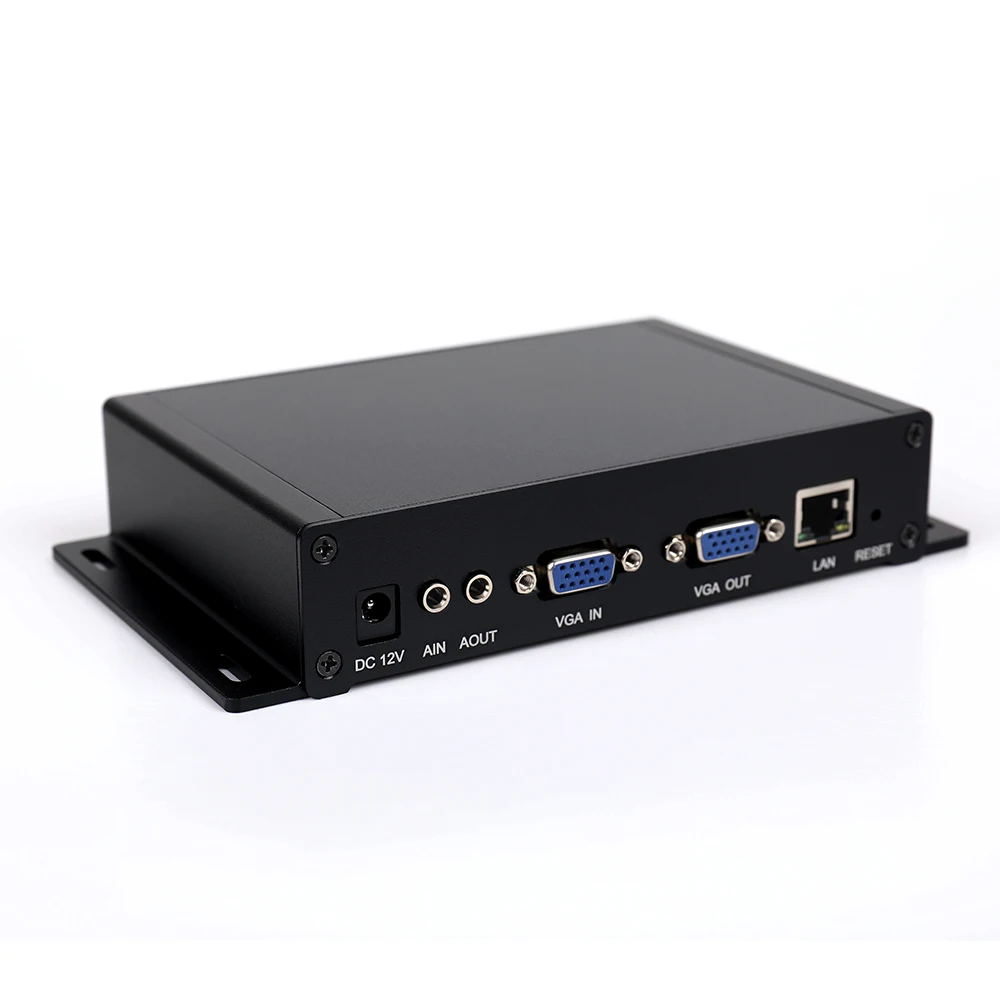 VGA Loop-Out Encoder 3840x2160 H.264/H.265 Video Capture Card with RTMP/RTSP Streaming for Live TV & Rado Broadcsting