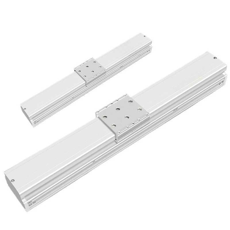Fully enclosed linear double guide small electric slide module cross 1605 ball screw Z90