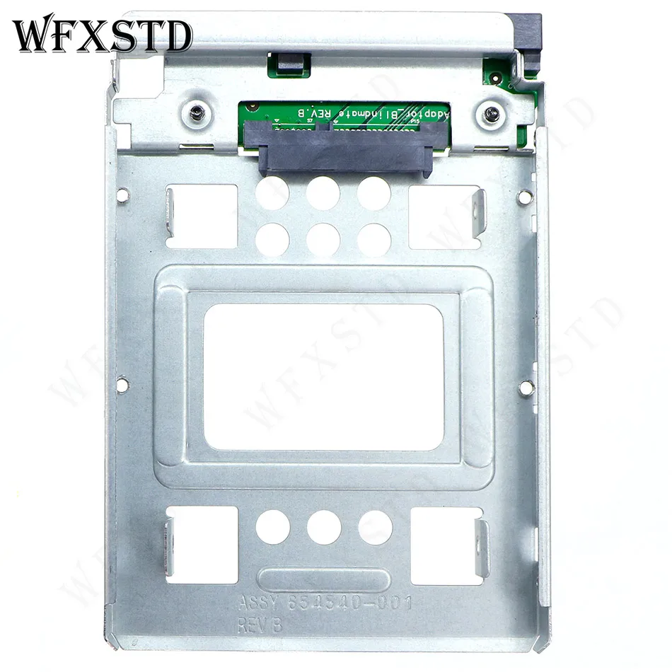 Bandeja hdd 2.5 a 3.5 polegadas, conversor de suporte com parafusos para dell/hp servidor gn10 gen8/n54l