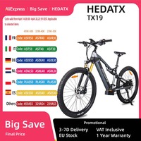 Hedatx TX19 1000W Motor 48V 19.2Ah Electric Bike 29 Inch x2.4 Adult Electric Mountain Bike Power Assist E-Bike Hydraulic Brake