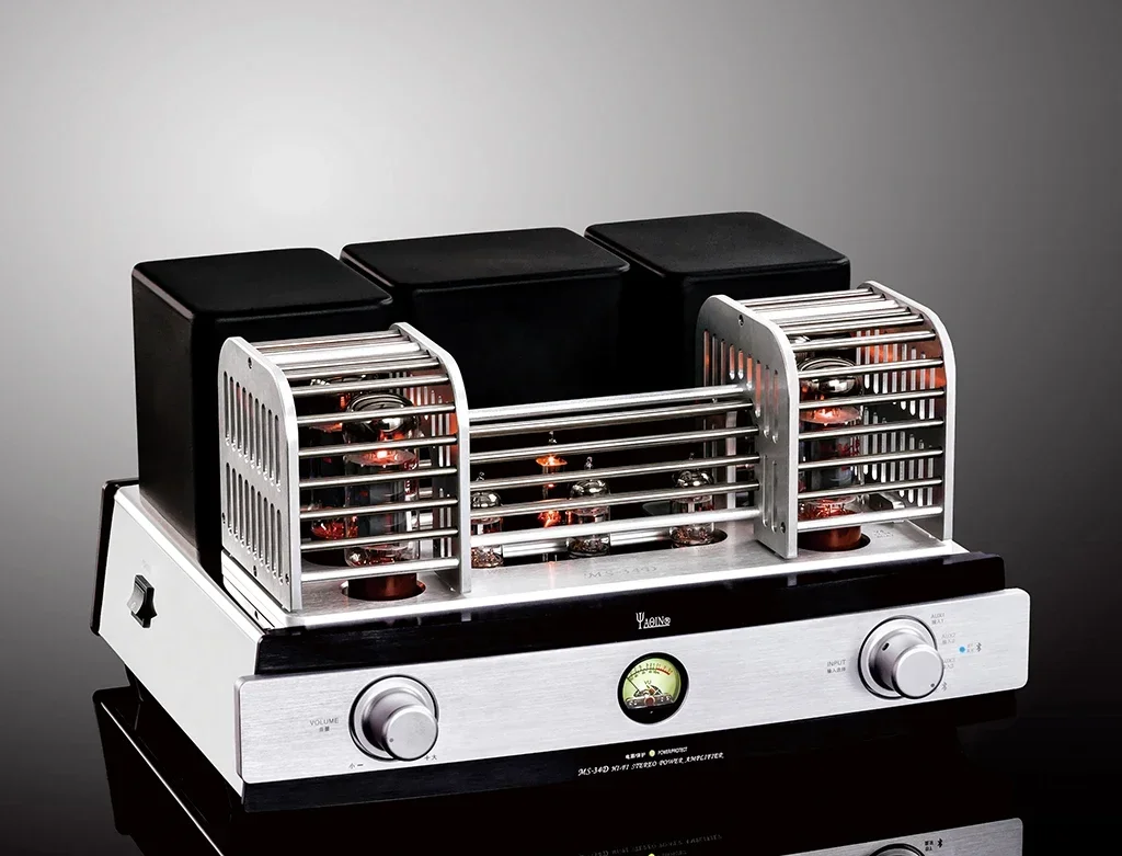 

YAQIN MS-34D EL34 Push Pull Integrated Tube Amp HIFI EXQUIS Lampe Amplifier