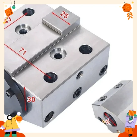 43X71 CNC Tool Holder CK400K Servo Turret Boring Tool Sleeve 43X71-32 holes -