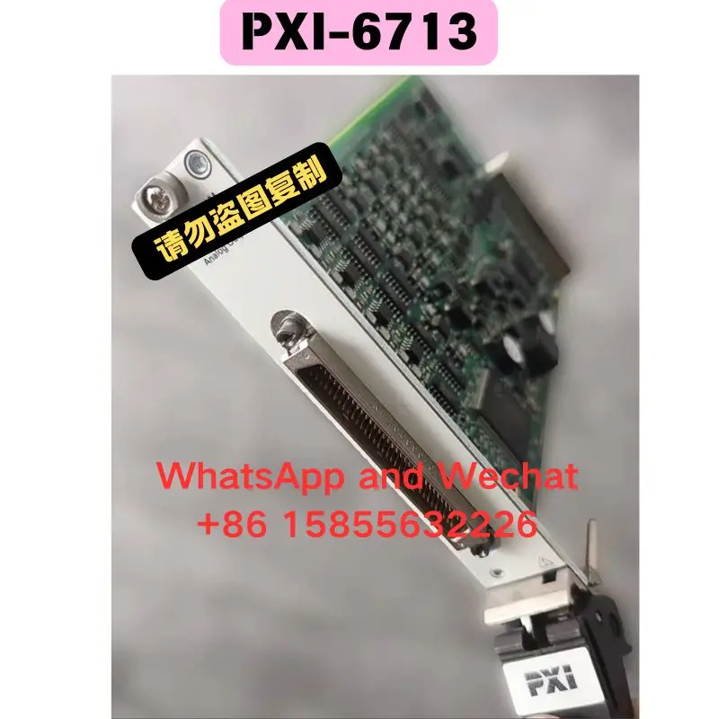 Used PXI-6713 Acquisition card Functional test OK