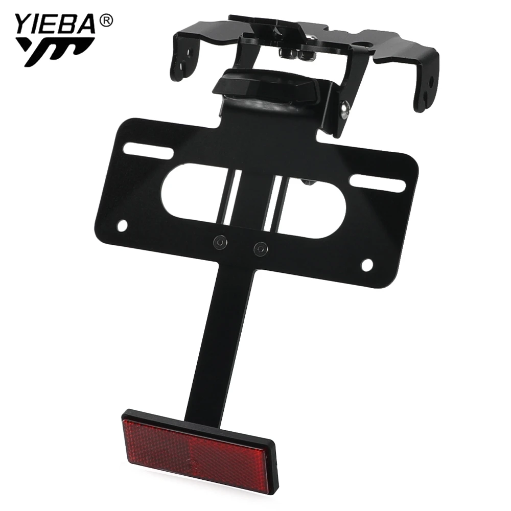 FOR Ducati Panigale V4 R 2019-2020-2021-2022-2023-2024 Motorcycle License Number Plate Frame Bracket LED Light Panigale V2 V4 SP