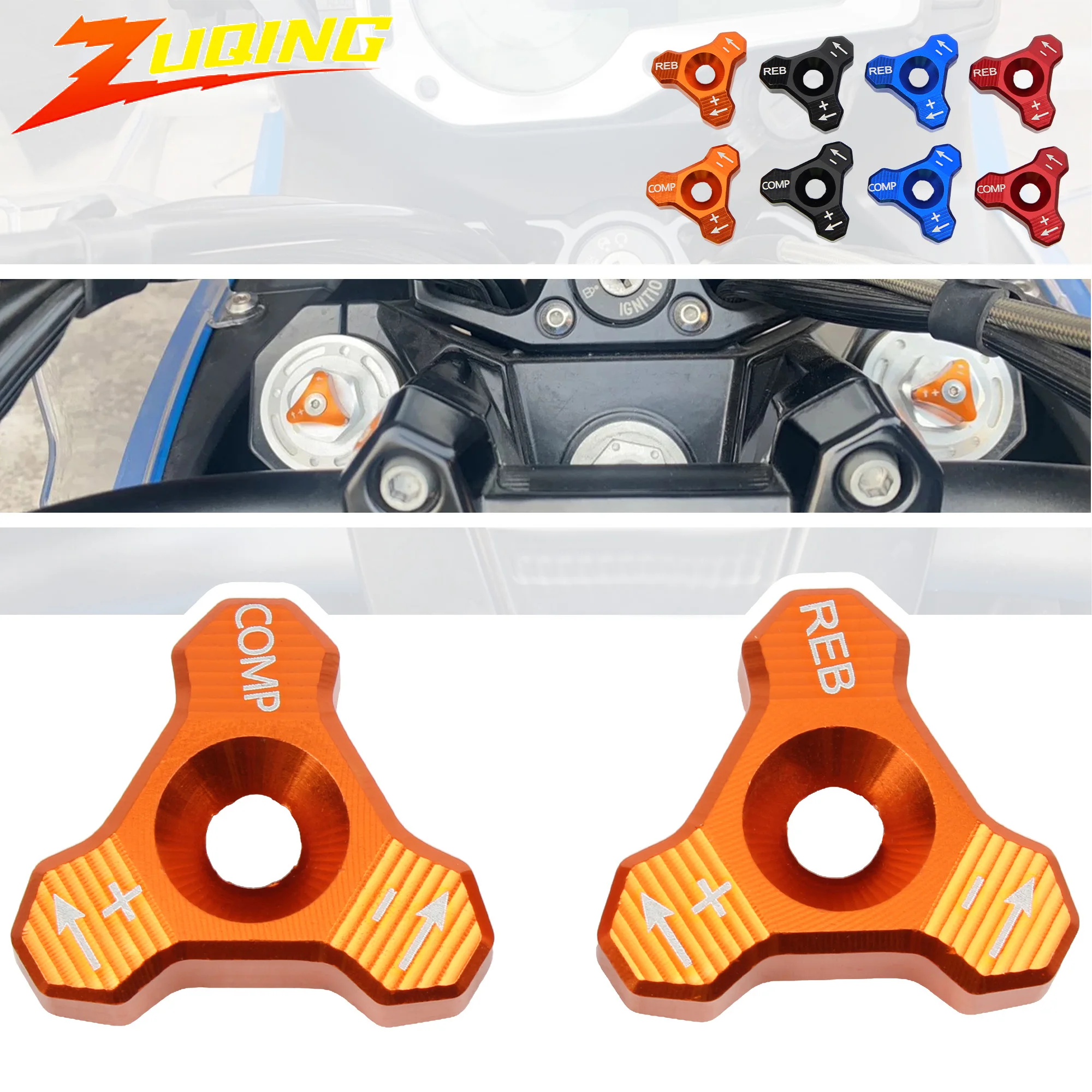 

Регулятор мотоцикла с ЧПУ для KTM SX SXF EXC XCW 125-530 690 Duke Adventure, передняя вилка, амортизатор, ручка, болт, детали для мотокросса