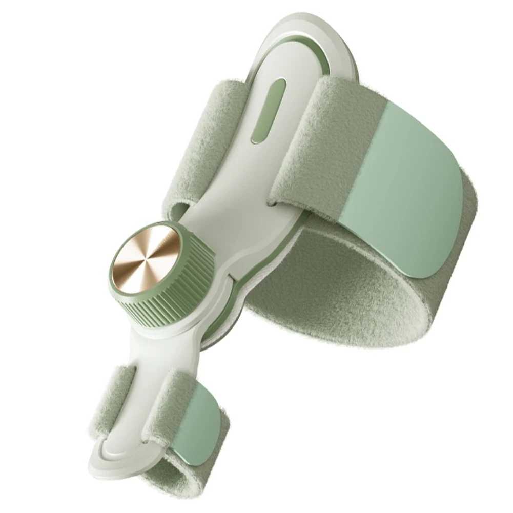 Bunion Corrector Toe Correction Band ความเครียดบรรเทา Hallux Valgus Orthosis Corrector พร้อมลูกบิดปรับได้สําหรับ Big Toe Correction