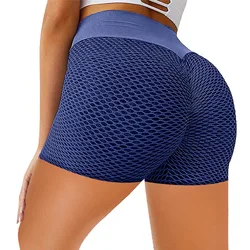 Shorts For Women Honeycomb Yoga Peach Buttocks Yoga Fitness Workout Shorts Running Tights Short